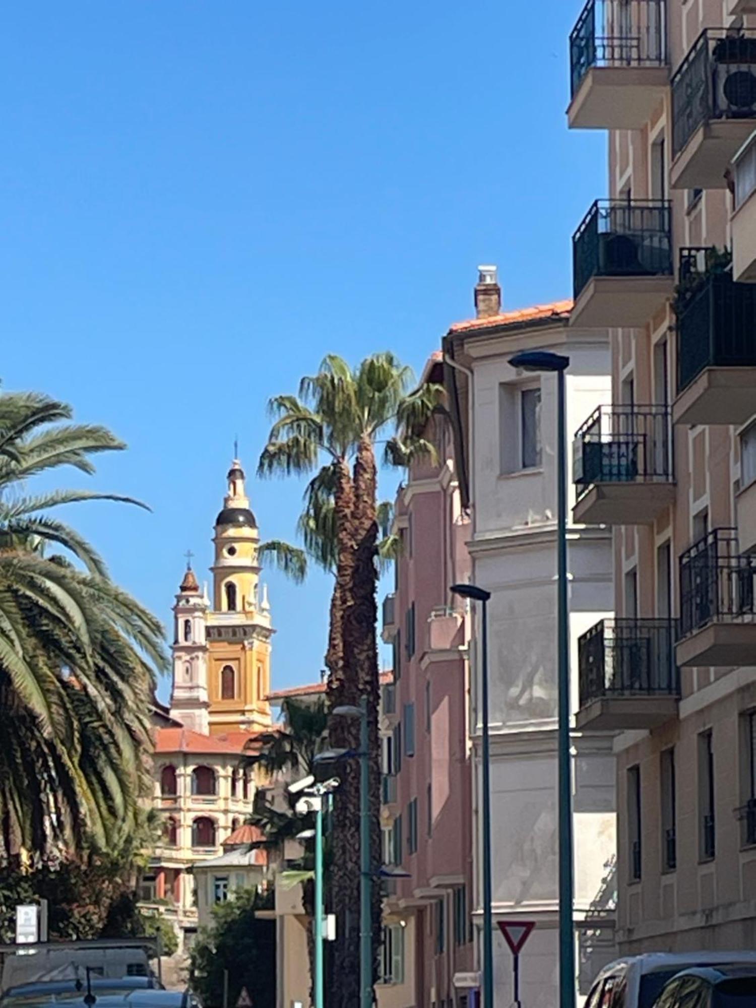 Royal Plazza, Beau T2 Centre Ville, Parking Menton Exterior foto